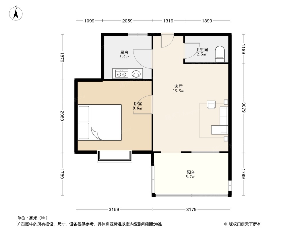 橡胶厂单位宿舍户型图