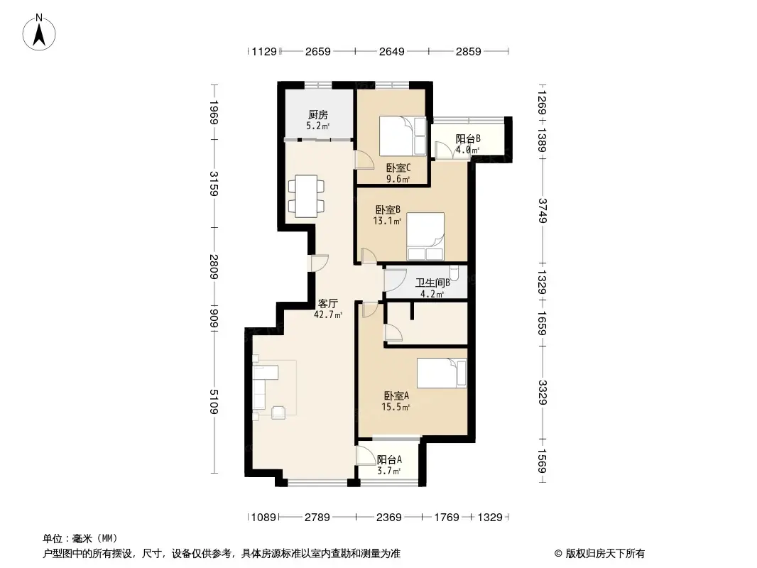 文博苑户型图