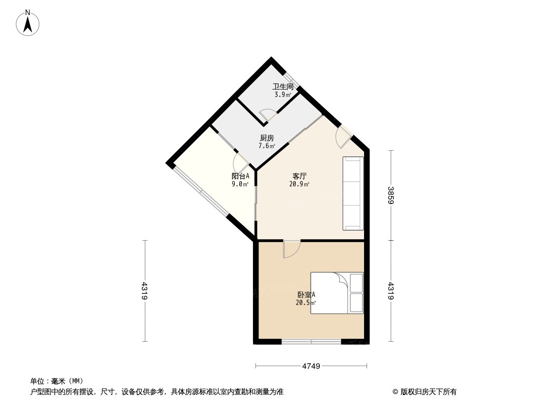 济钢新村户型图