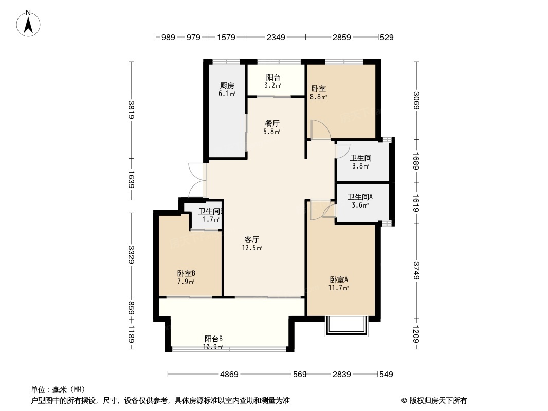 汉王府户型图