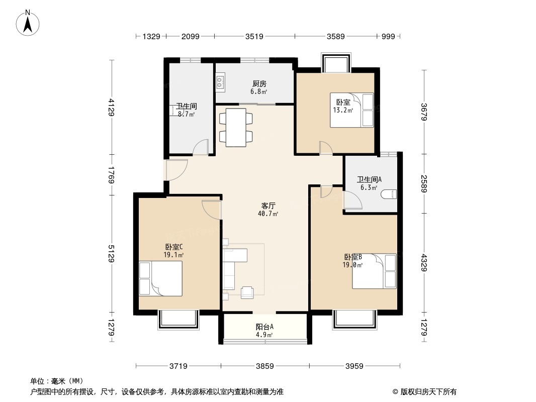 吴江时代家园户型图