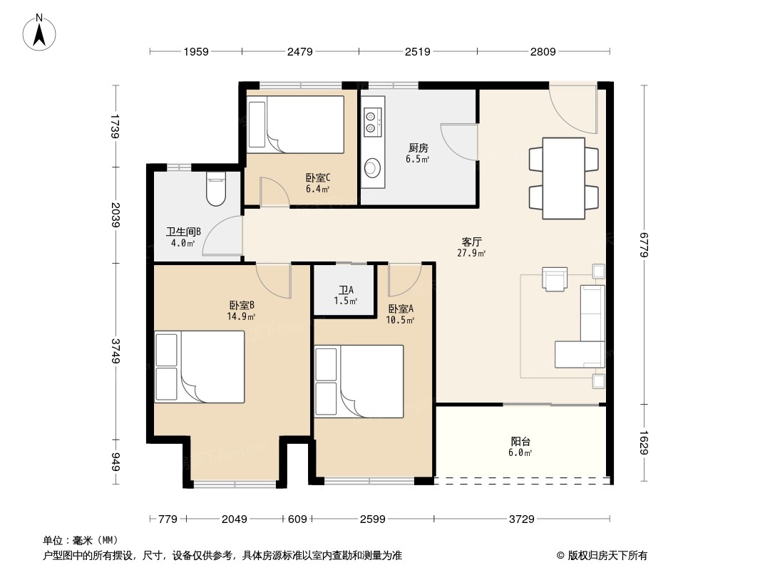 昆山玉兰公馆户型图