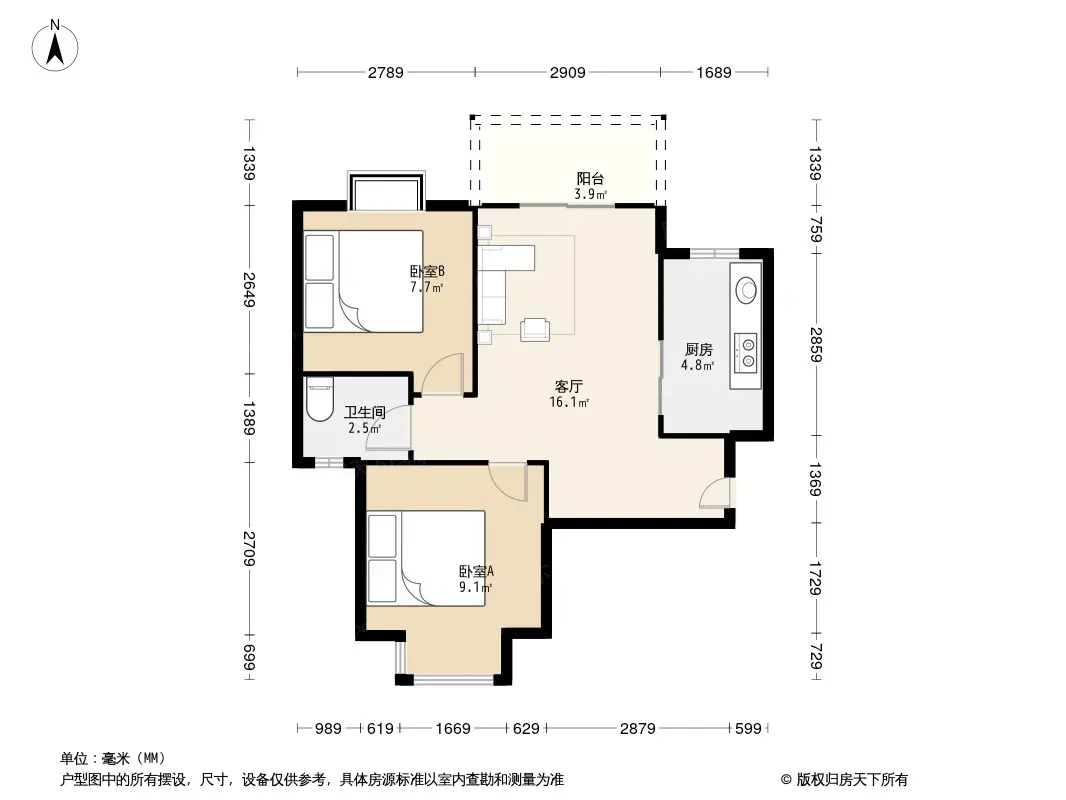 华雅花园户型图