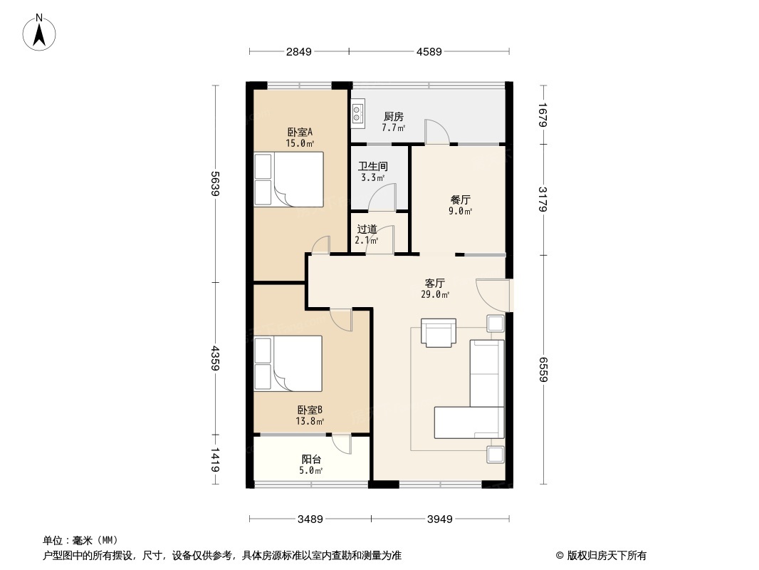 佛山花园户型图