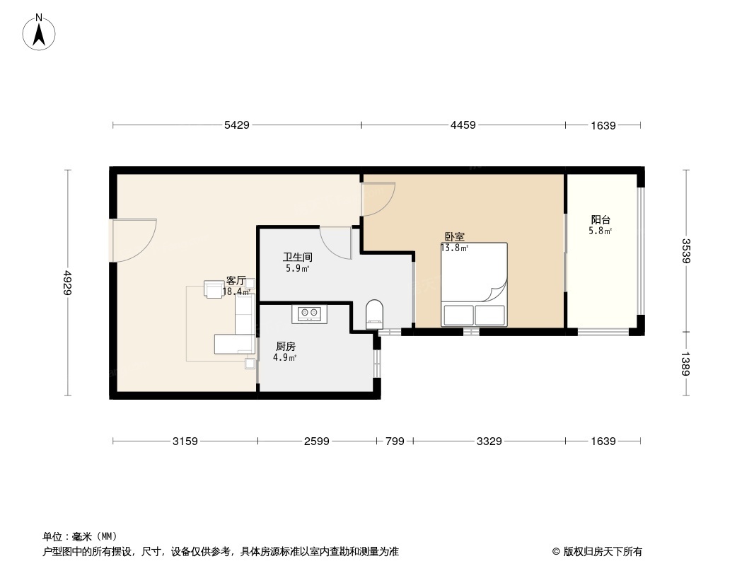 宏图国际花苑户型图