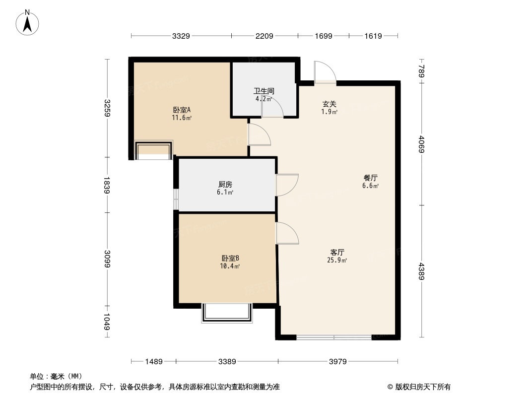 鳌山·云著户型图