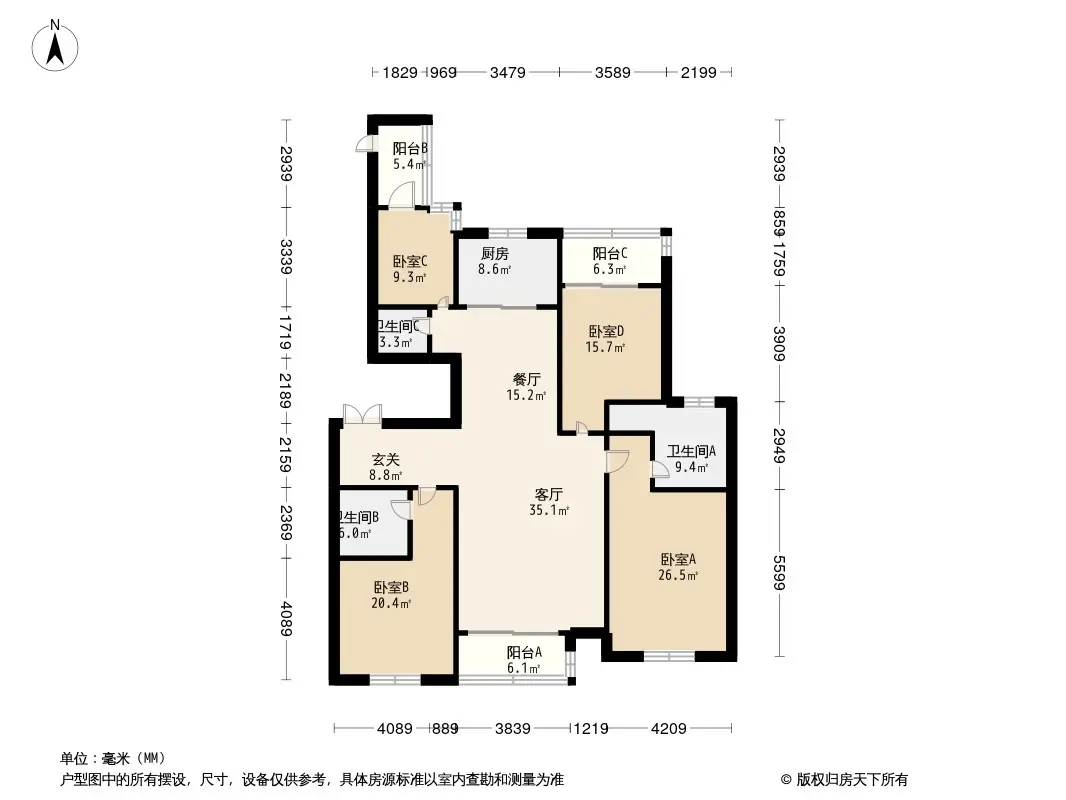 赛高悦府户型图