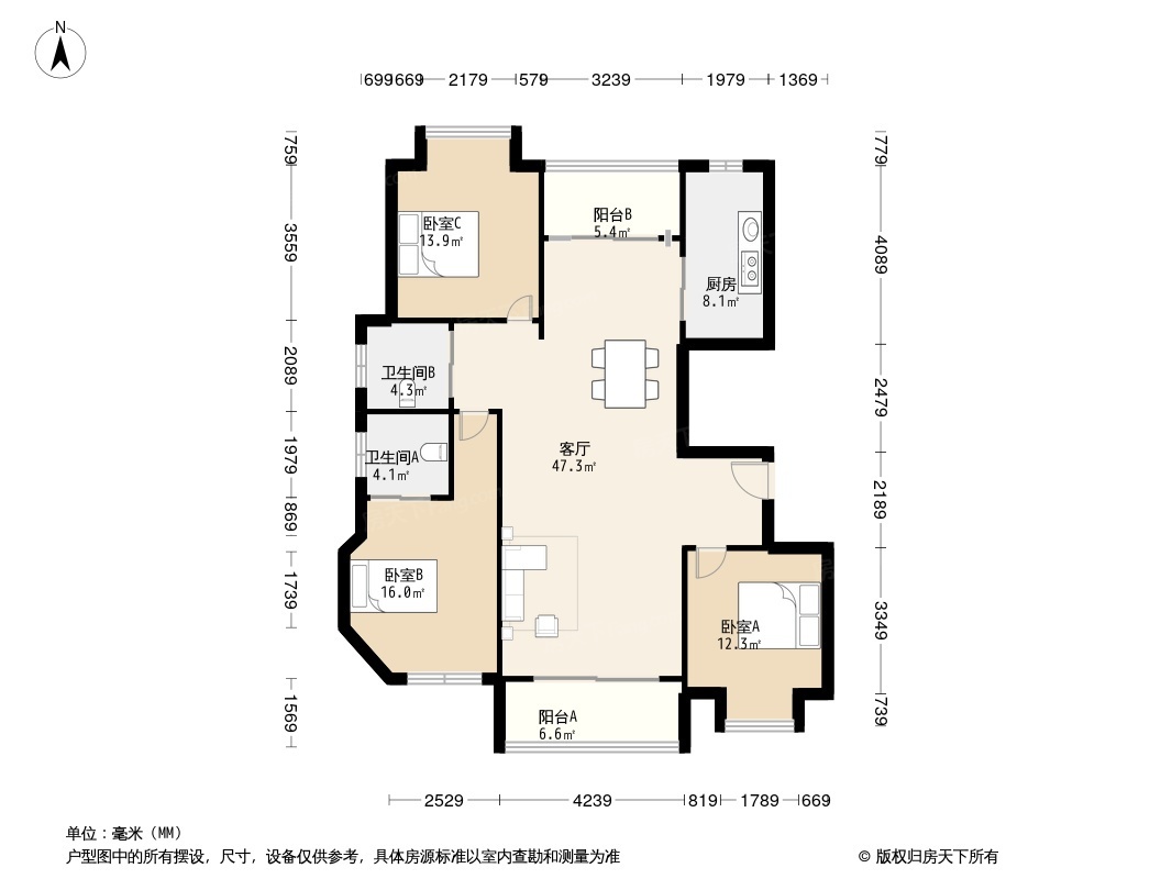 帝景花园户型图