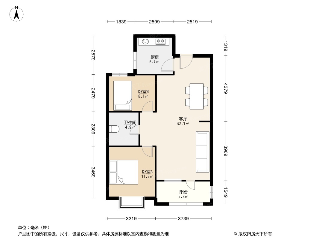 泉世界壹品户型图