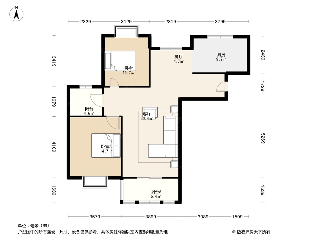 黄金99户型图