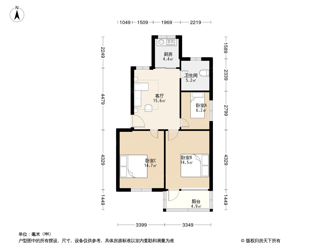 农业局宿舍户型图