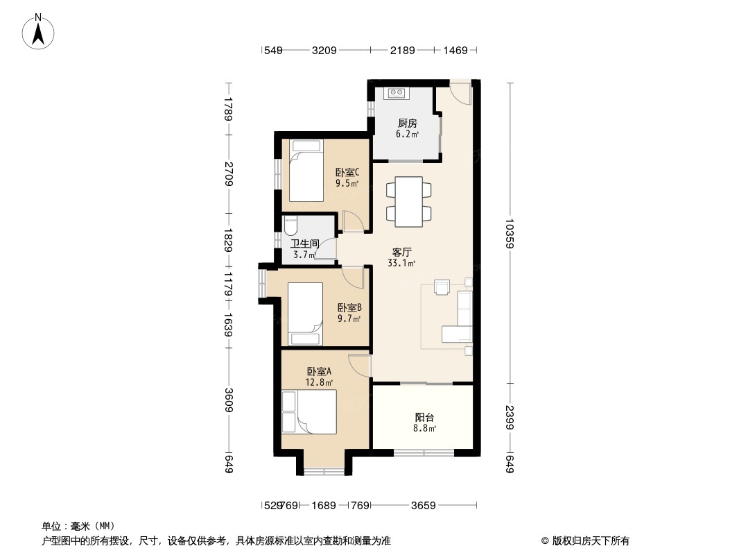 海沧万科城户型图