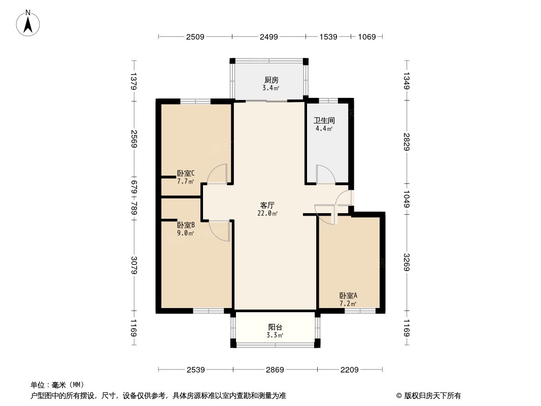 碧溪雅园户型图