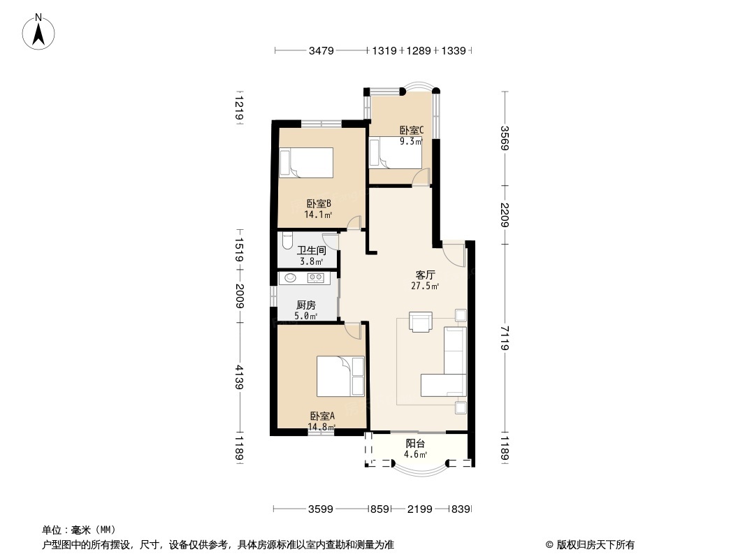 新华园户型图