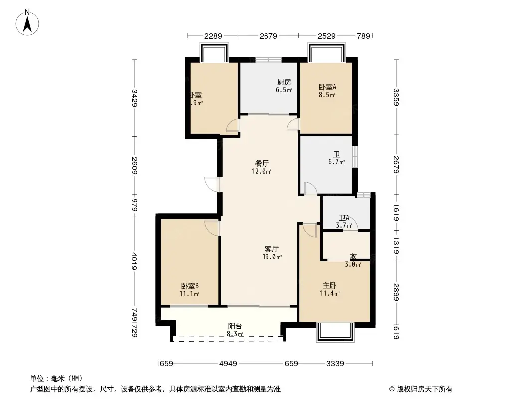 中大弘阳户型图