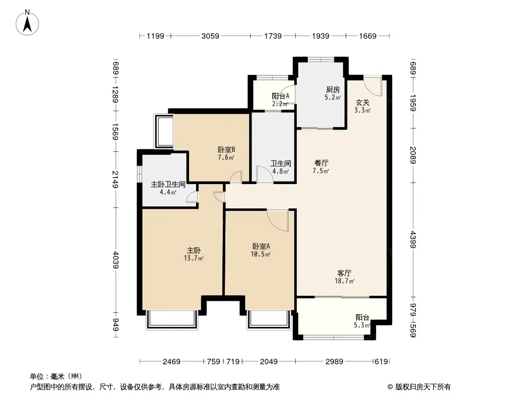 力高·君熙府户型图