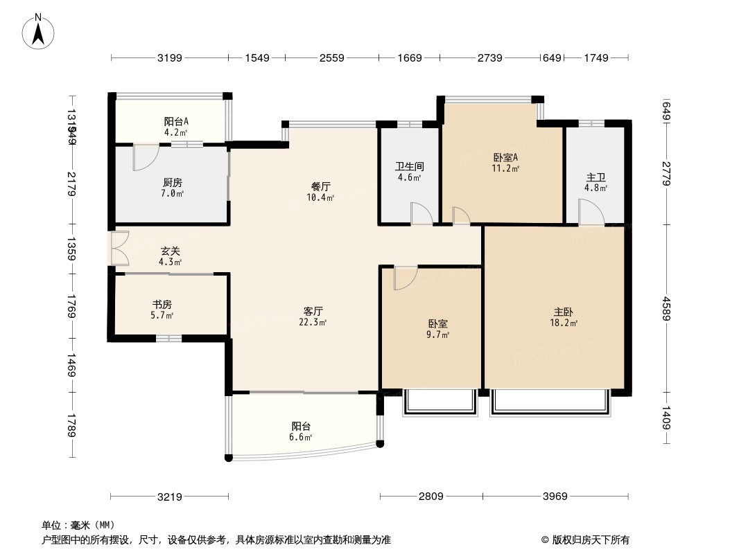 嘉辉豪庭·森镇户型图