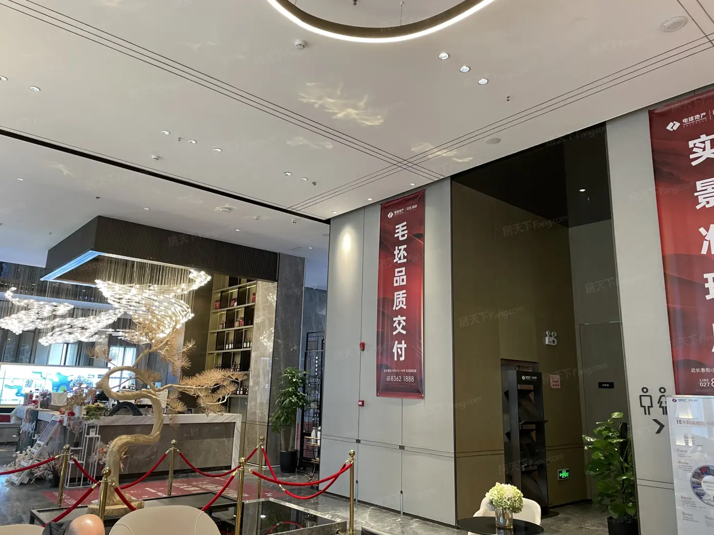 实景图:售楼处