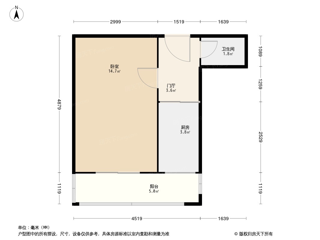 塘沽吉安里户型图