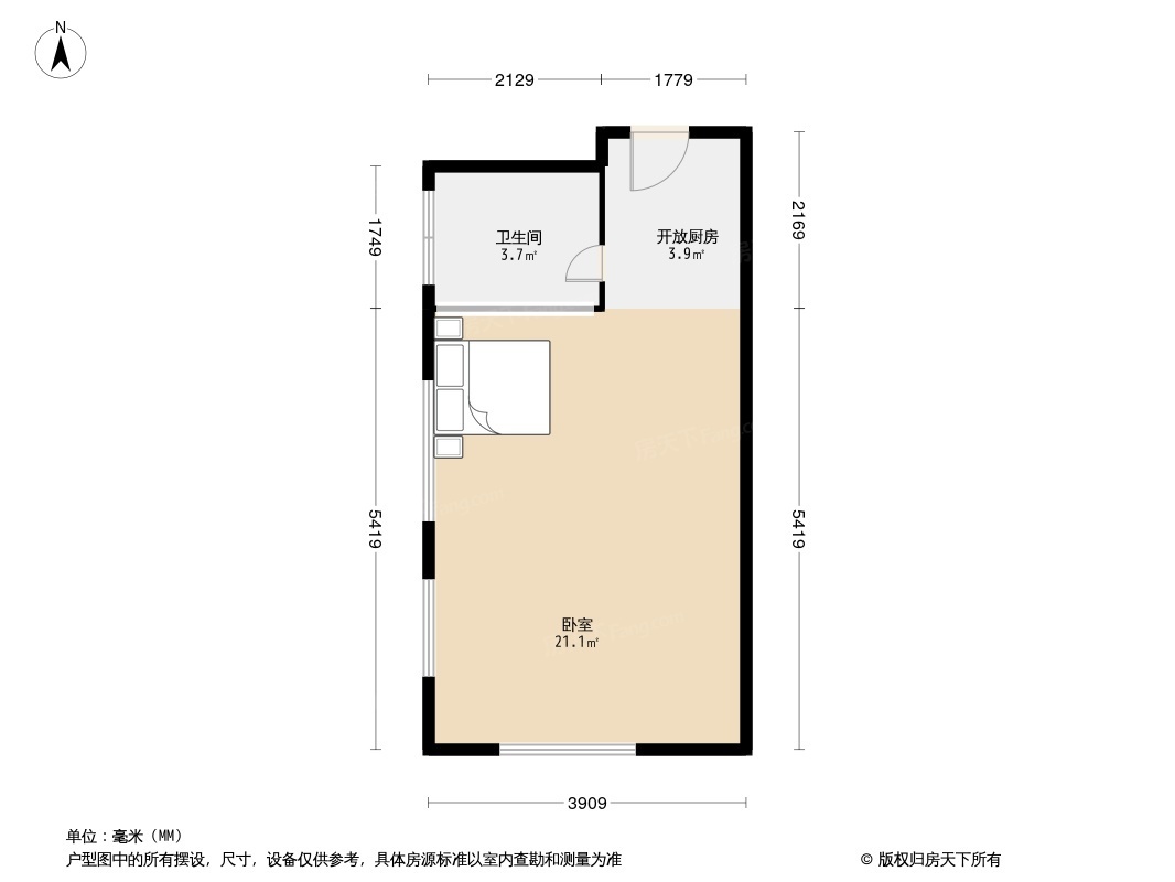 松江置嘉公寓户型图