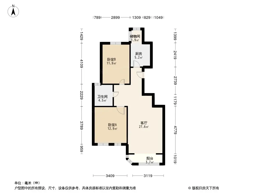 武清第六城户型图