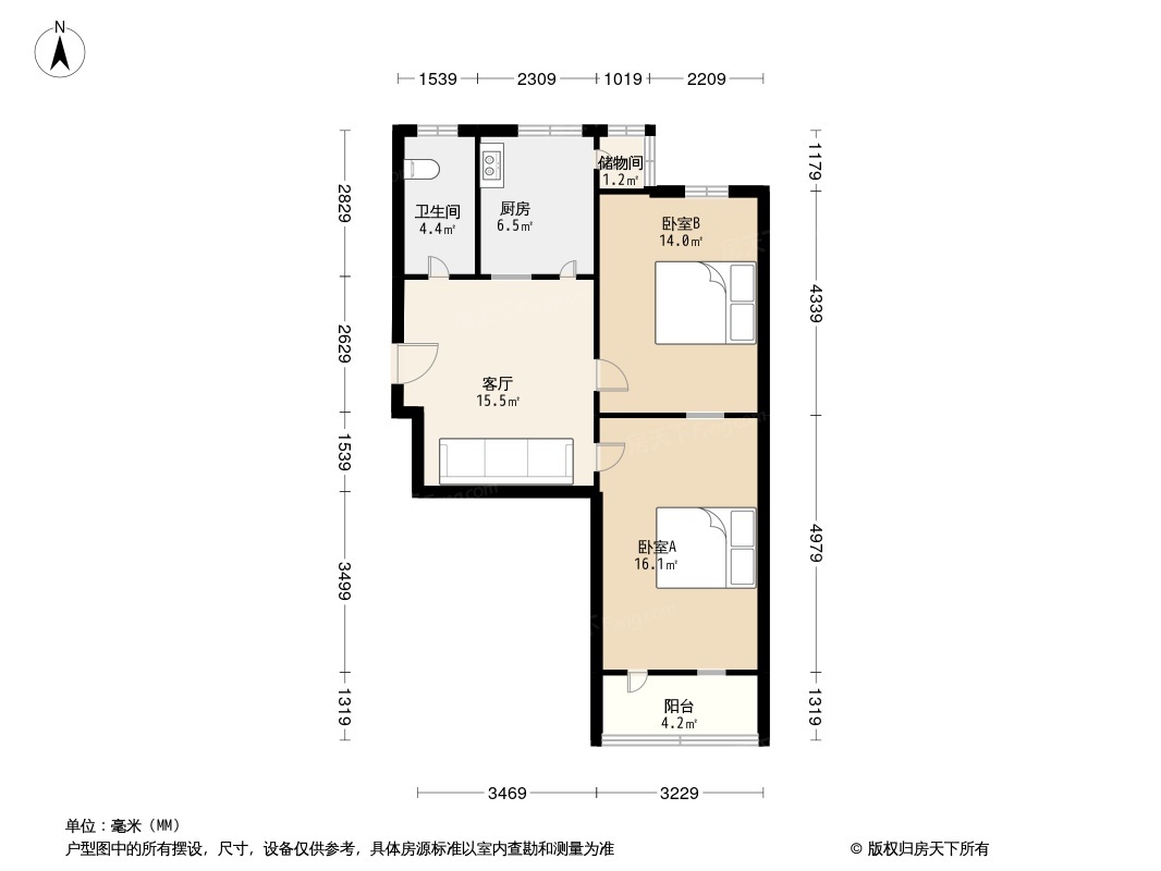 秦川社区29街坊户型图