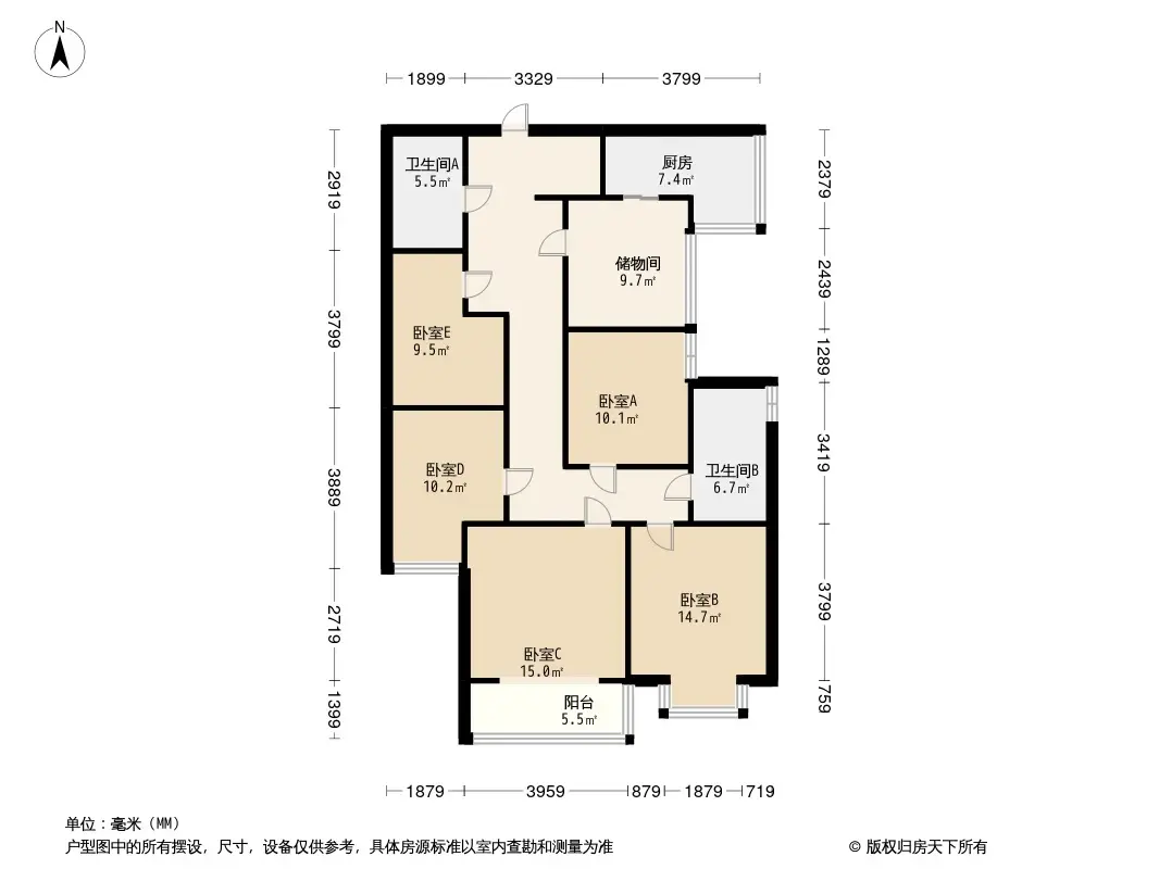 桐树湾户型图