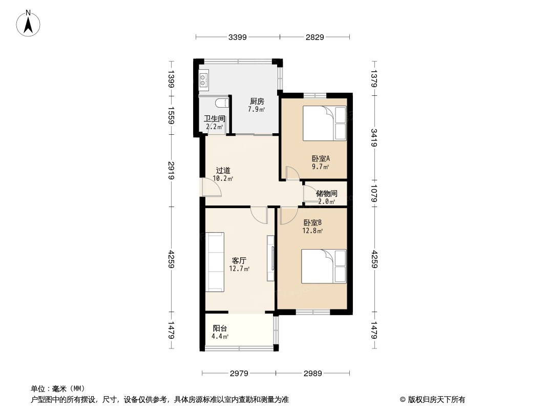 明坊户型图