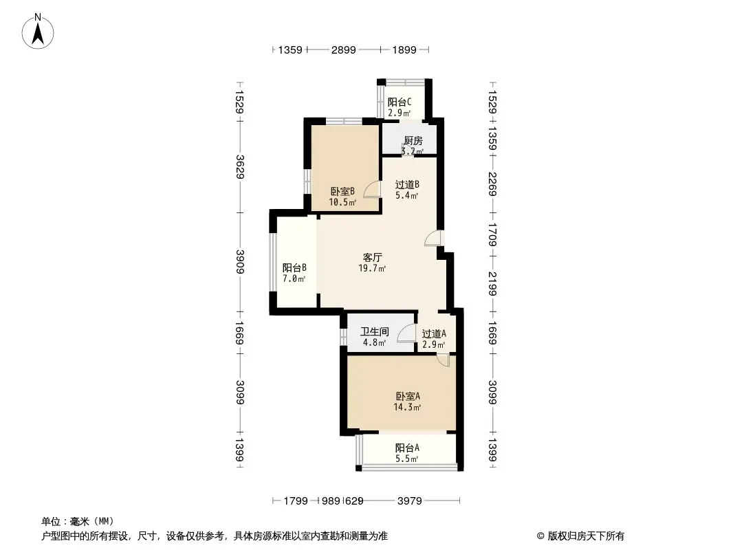 隆翔嘉园户型图