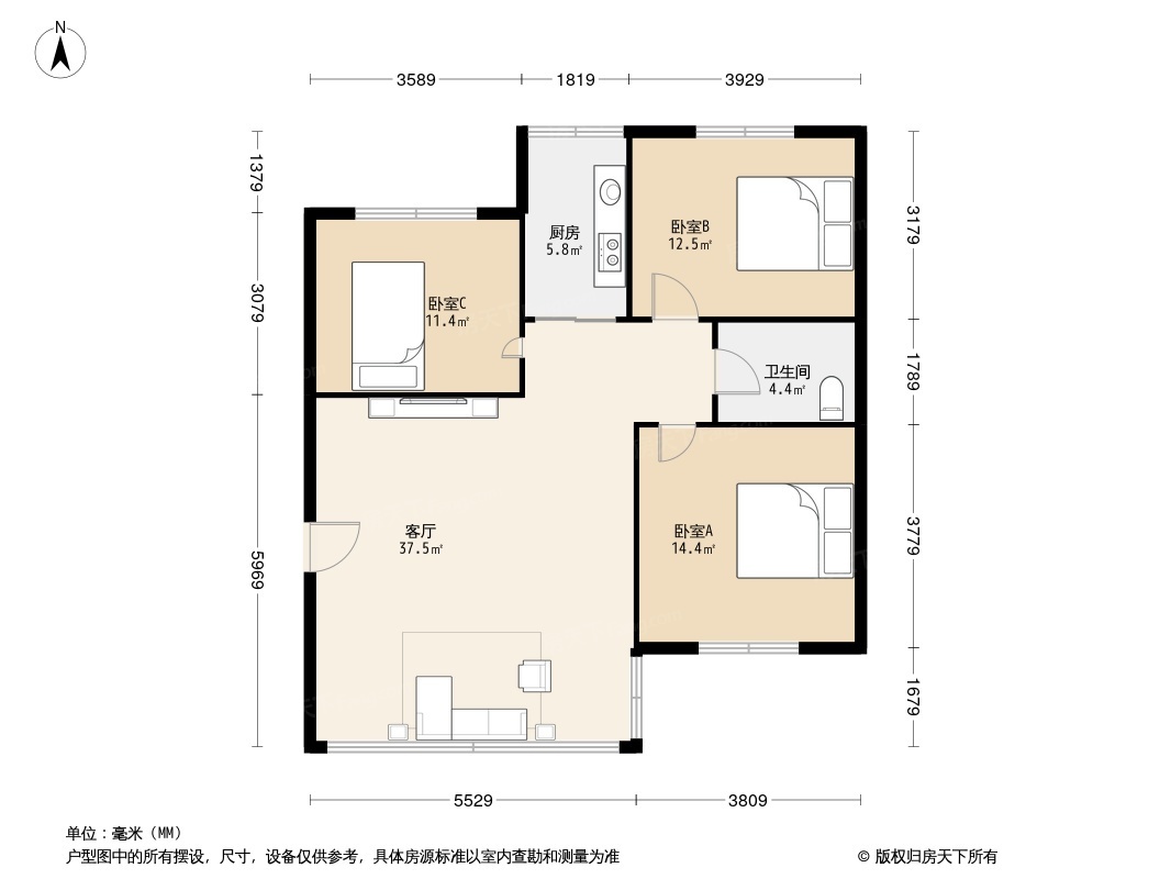 长堤西路小区户型图