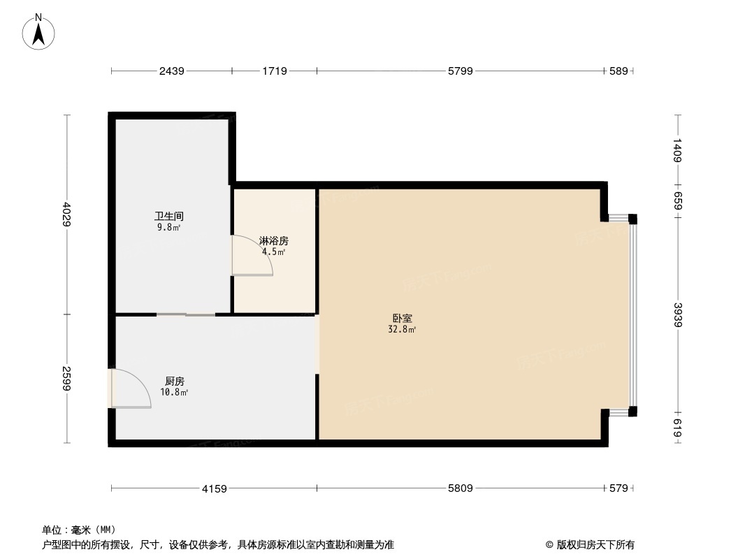 达镖国际商务公寓户型图