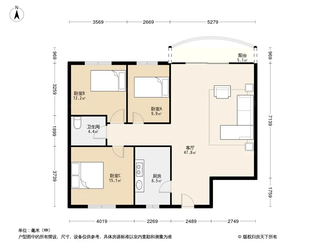 中城苑户型图