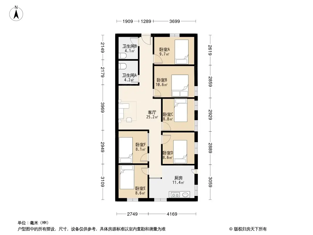 吉兴大厦户型图