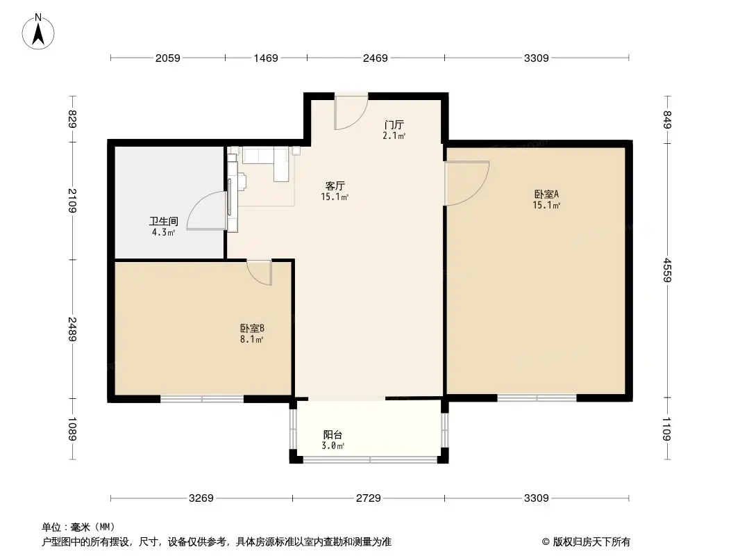 科馨公寓户型图