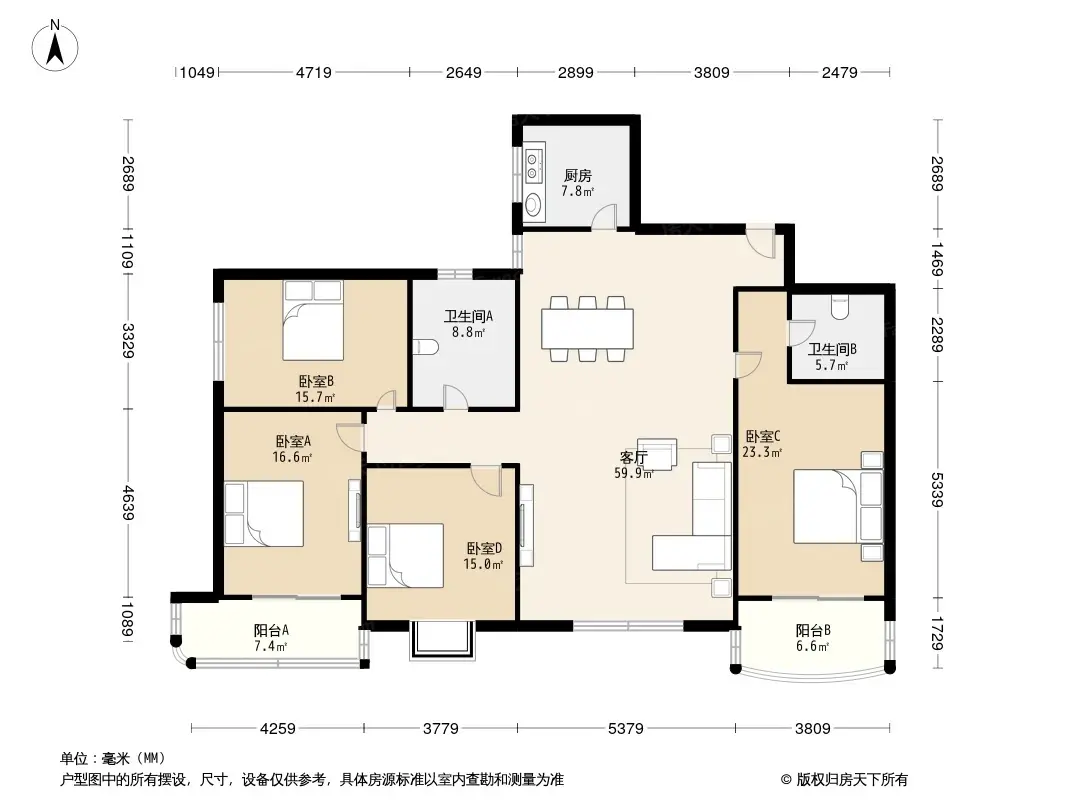 高新邮政家属院户型图