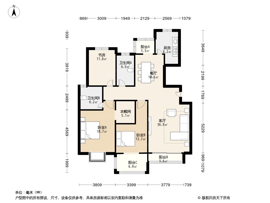 高科尚都户型图