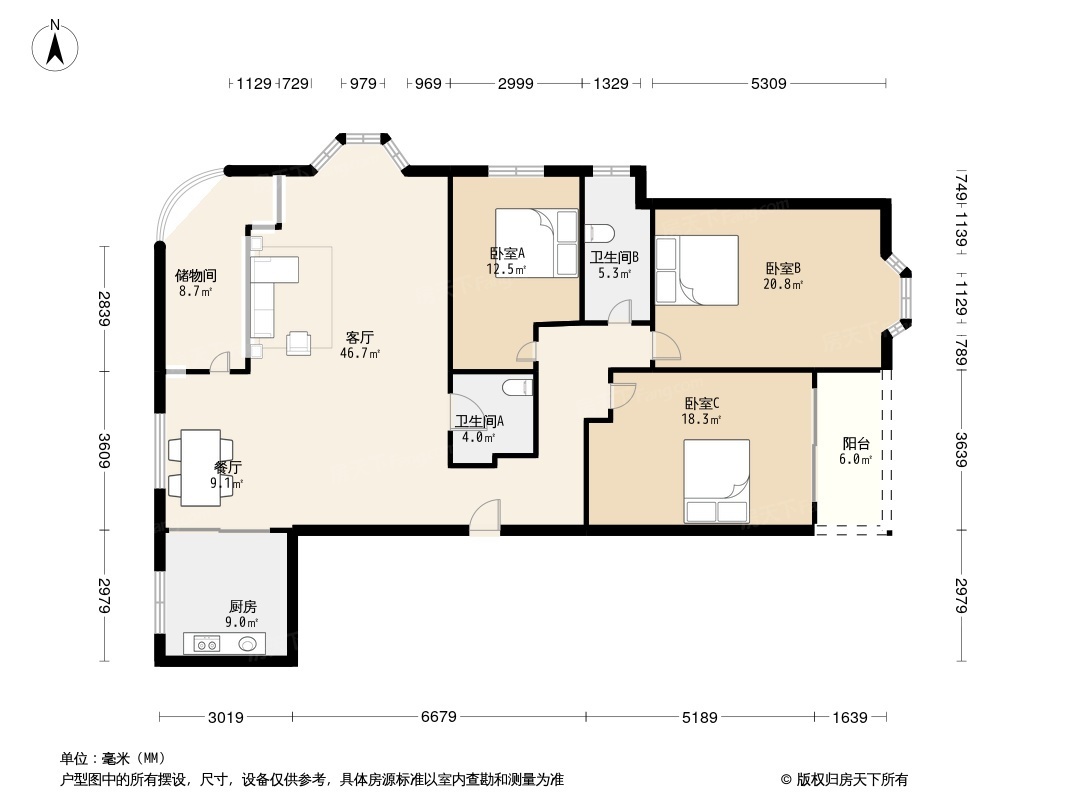 阳鸿新城户型图