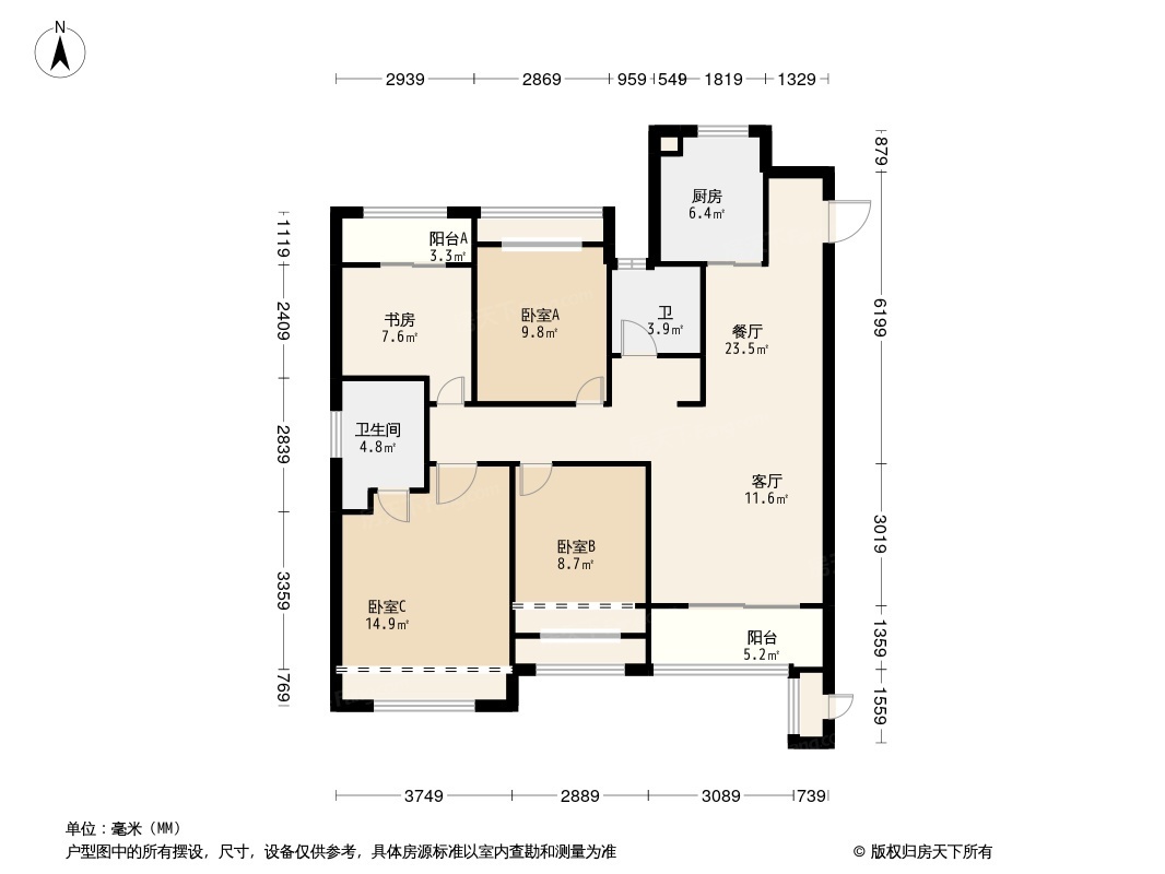 龙湖香醍国际社区户型图