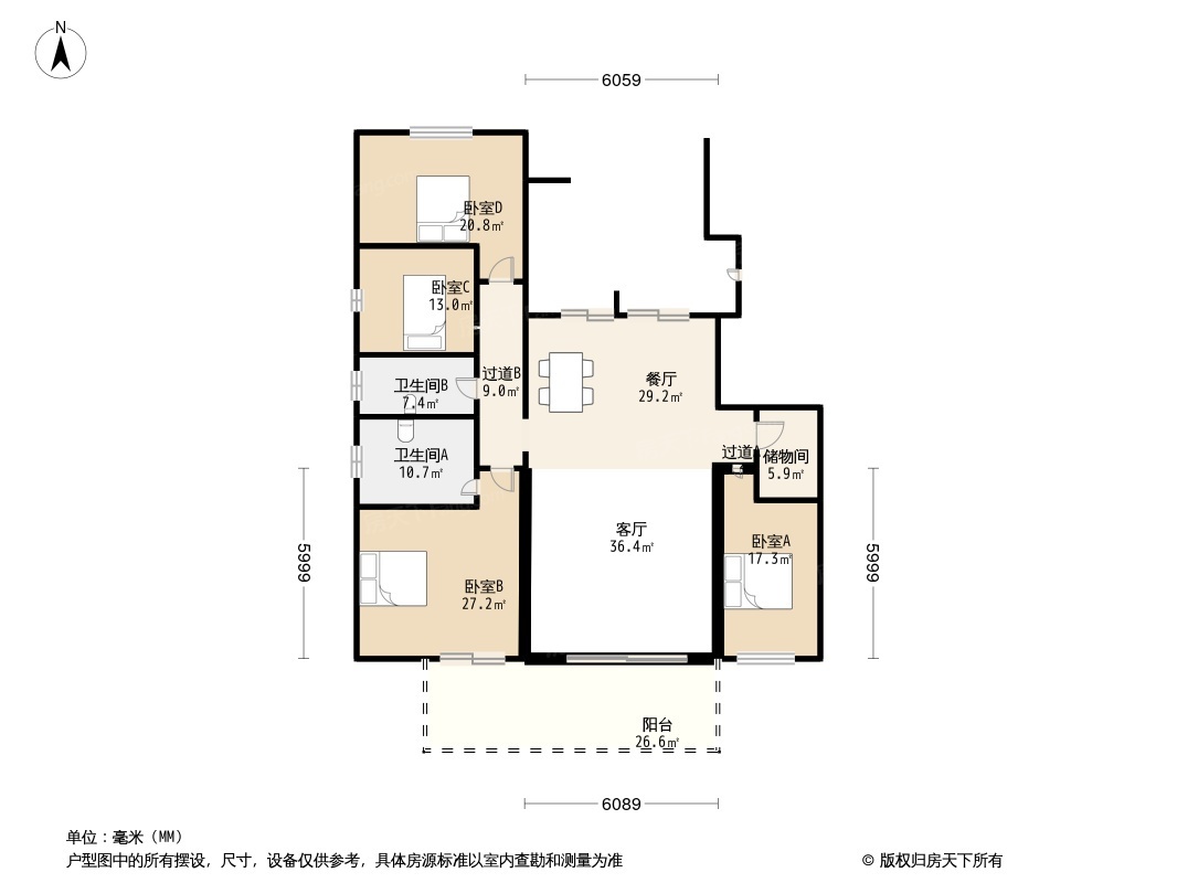 亚运城山海湾户型图