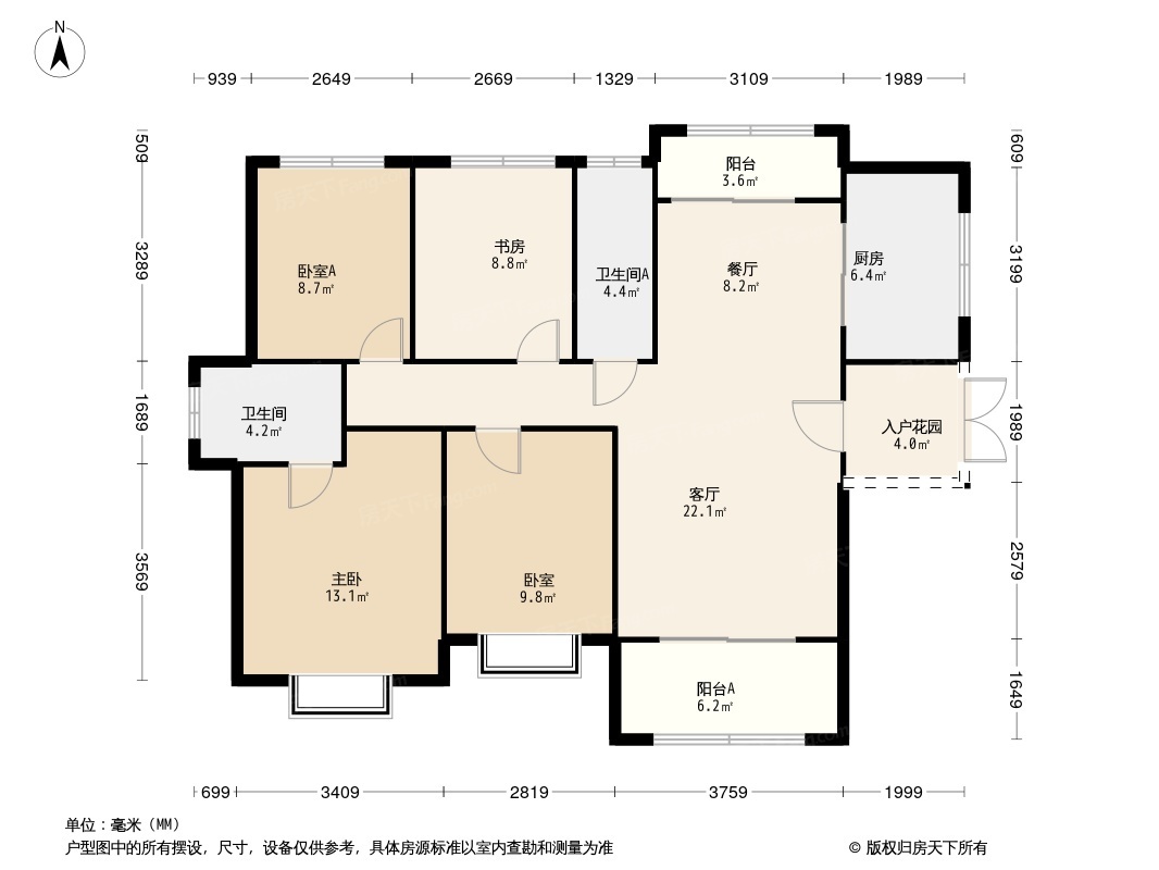 中泰上境户型图