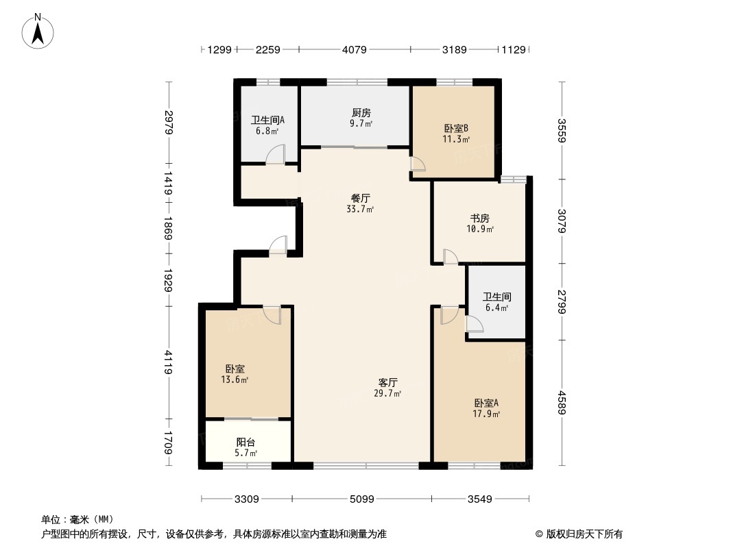 金帝惠贤府户型图