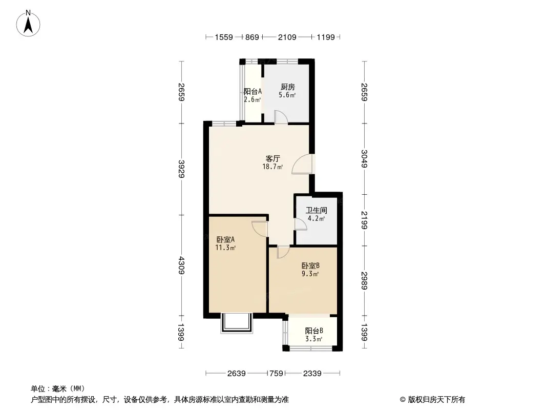 馨泰家园户型图