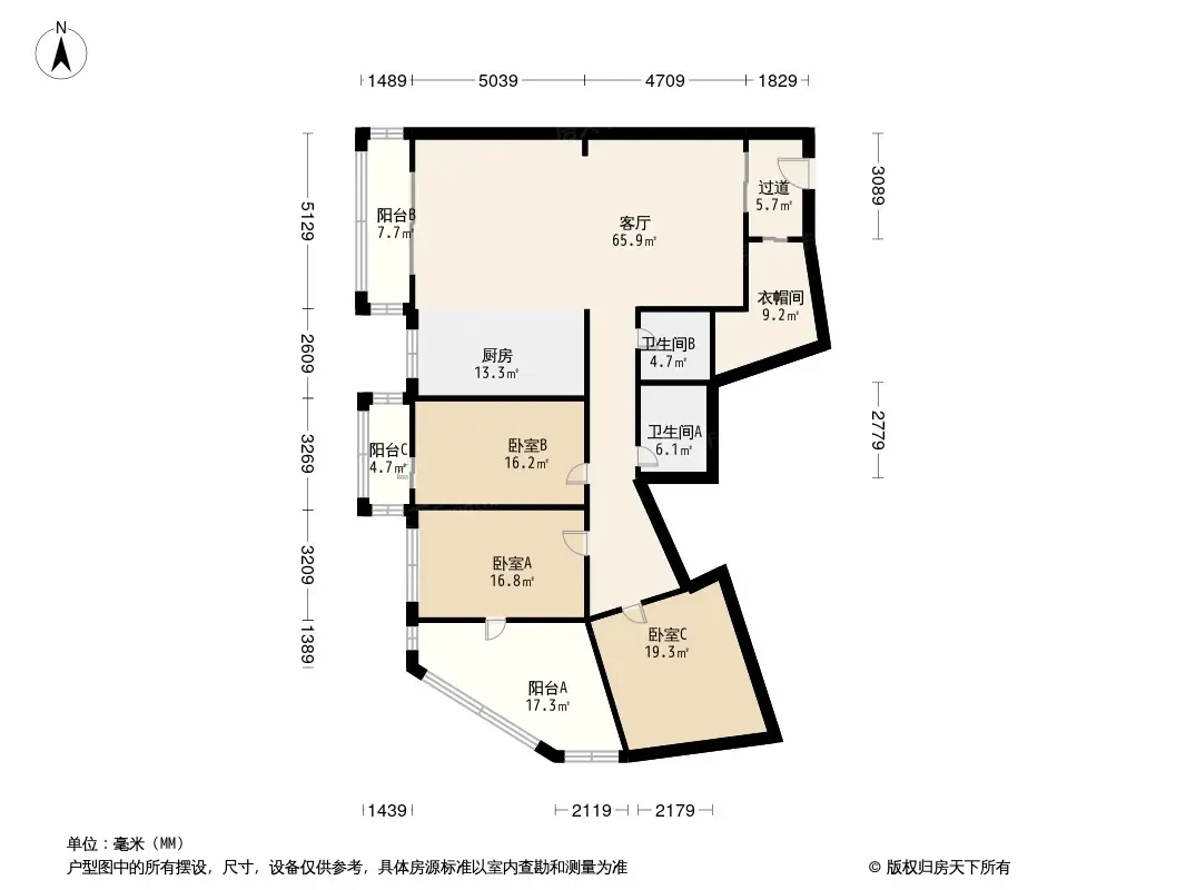 金伦公寓户型图