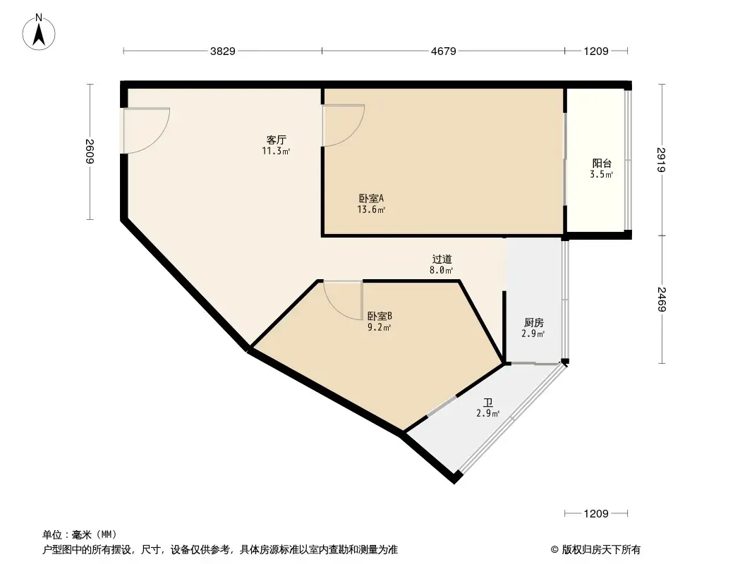 龙兴里户型图