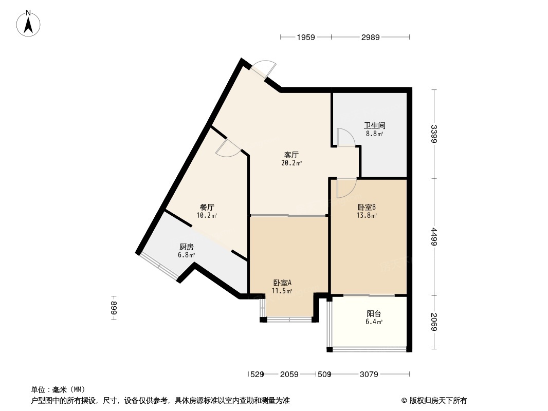 景明大厦户型图