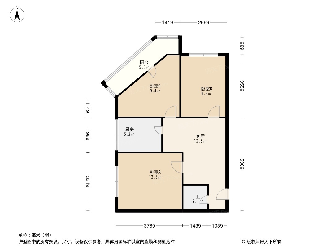 恩德东里户型图