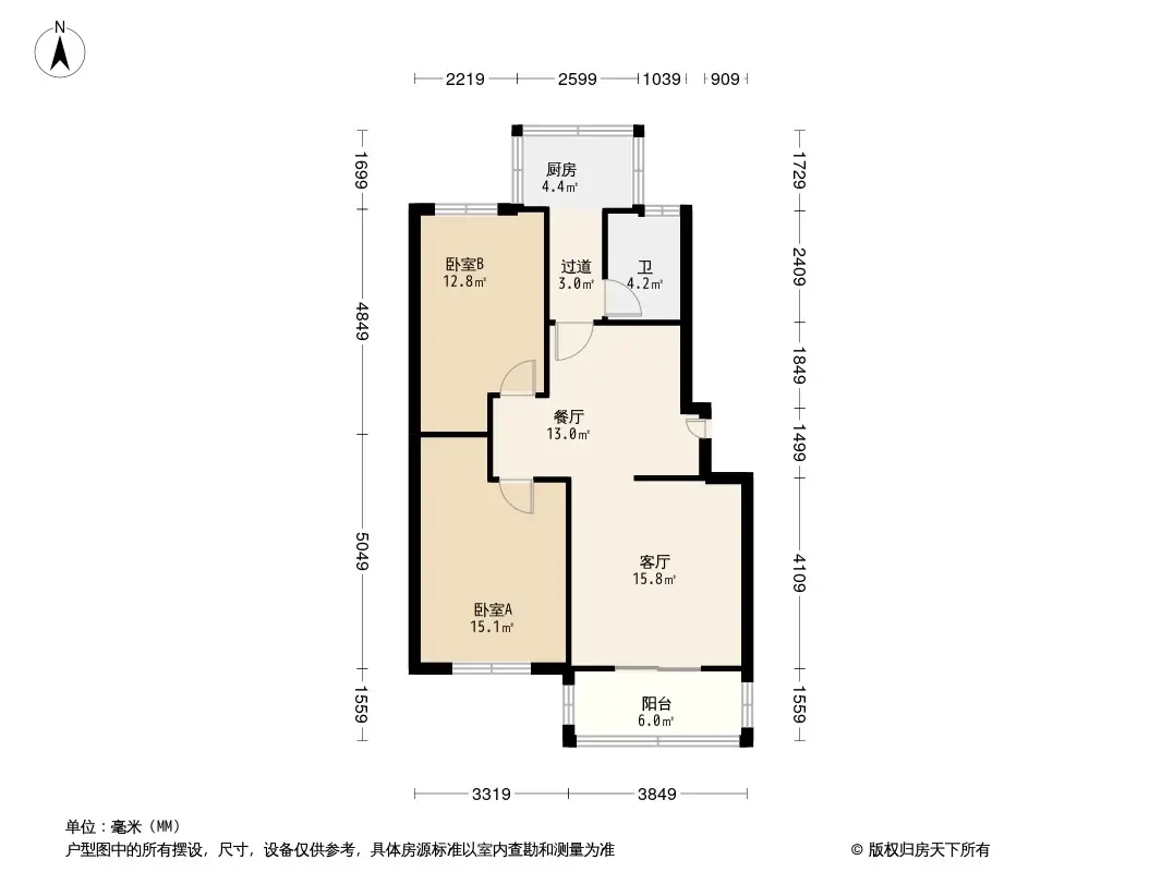 松鹤园户型图