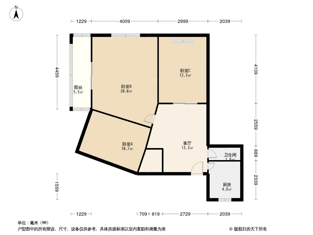 辰曲里户型图