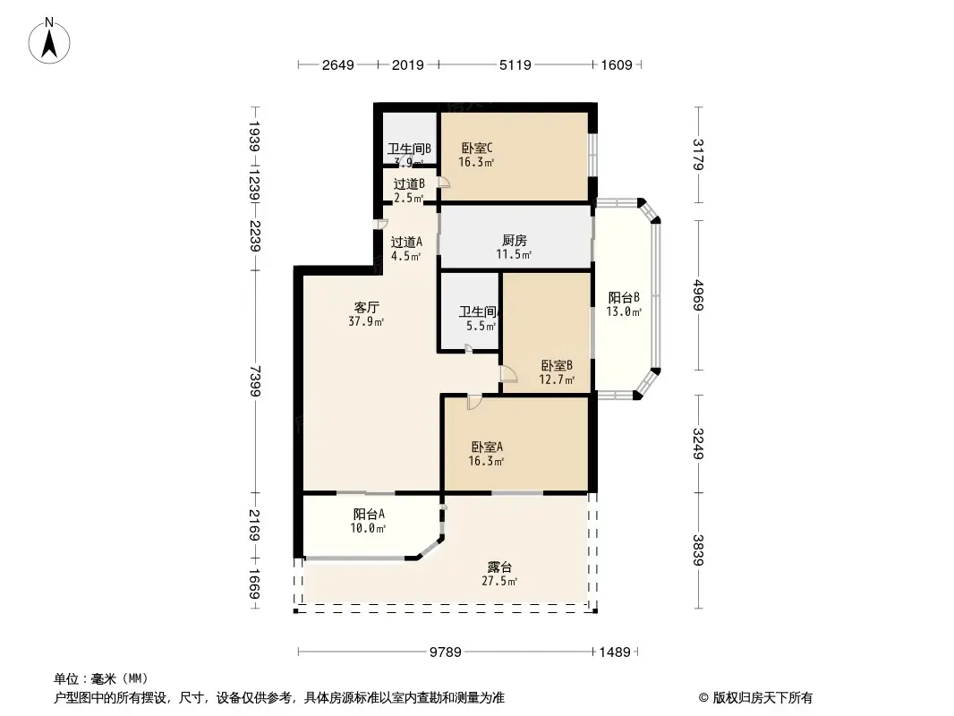 加孚园户型图