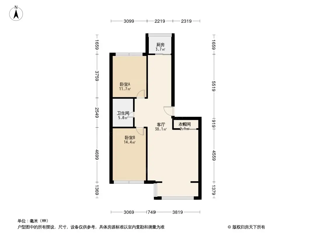 润禾佳苑户型图